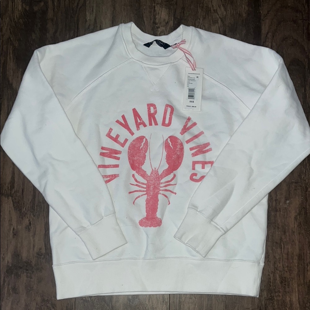 Vineyard Vines White Crewneck Sweater